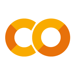 Logo de Google Colab para programar en Python y machine learning